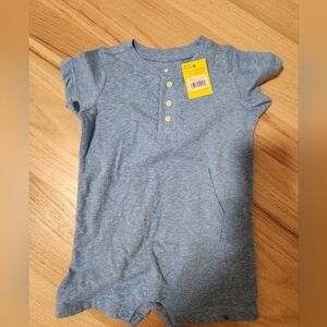 Primary Light Blue Kids Button Down Shirt